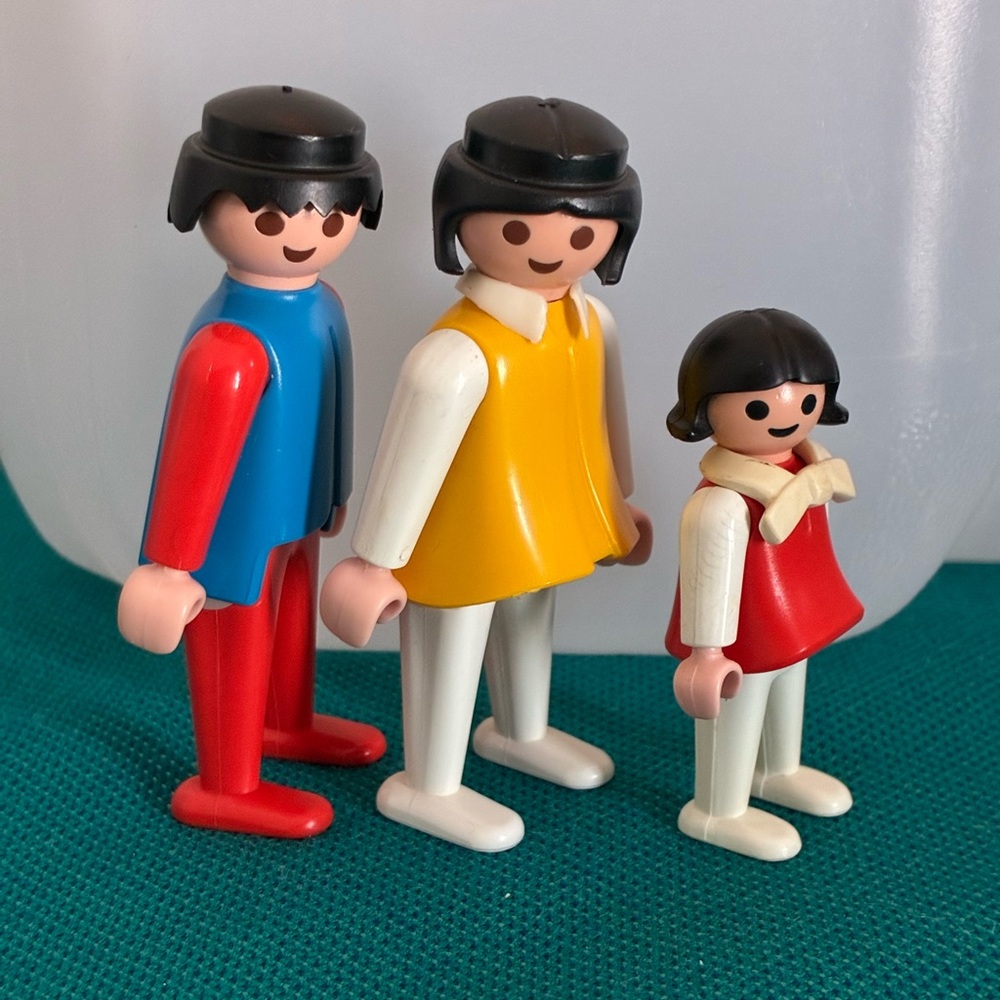 Playmobil 3 pc Family Action Figure Set